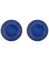 Bordallo Pinhiero Bordallo Pinheiro Set Of 2 Rua Nova Charger Plates