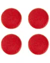 Bordallo Pinhiero Bordallo Pinheiro Set Of 4 Watermelon Dinner Plates