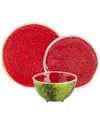 Bordallo Pinhiero Watermelon 3pc Serving Set