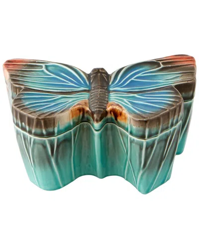 Bordallo Pinhiero Box Cloudy Butterflies By Claudia Schiffe
