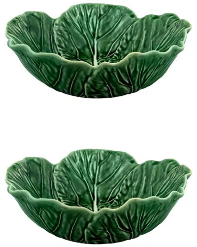 Bordallo Pinhiero Bordallo Pinheiro Cabbage Salad Bowls Set