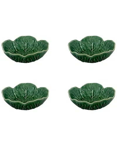 Bordallo Pinhiero Bordallo Pinheiro Set Of 4 Cabbage Bowls