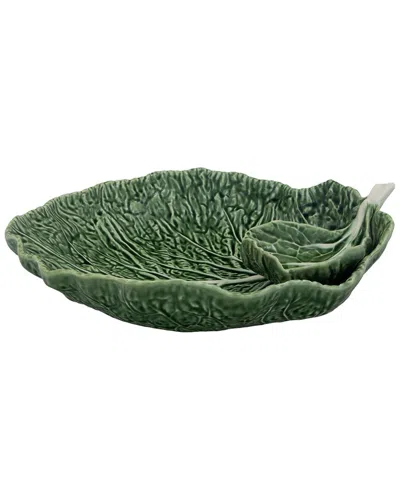 BORDALLO PINHIERO CABBAGE GREEN CHIP AND DIP