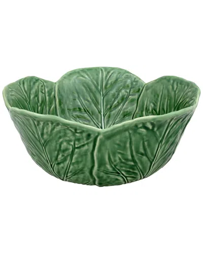 Bordallo Pinhiero Cabbage Tall Green Salad Bowl