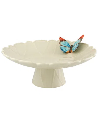 Bordallo Pinhiero Cake Plate Cloudy Butterflies By Claudia Schiffer