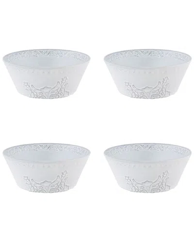 Bordallo Pinhiero Bordallo Pinheiro Set Of 4 Rua Nova Cereal Bowls