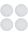 Bordallo Pinhiero Bordallo Pinheiro Set Of 4 Rua Nova Dinner Plates