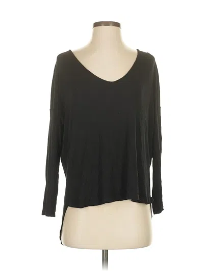 Pre-owned Bordeaux Cardigan Sweater In Black