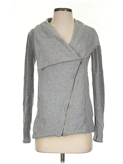 Pre-owned Bordeaux Cardigan Sweater In Gray