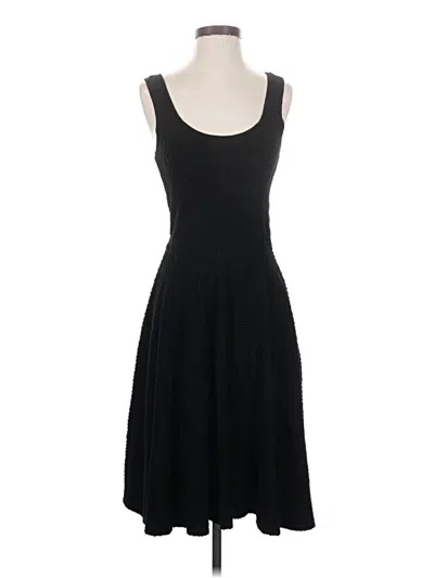 Pre-owned Bordeaux Casual Dress In Black