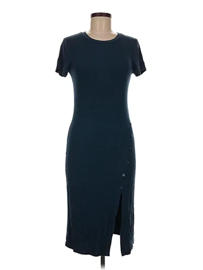 Pre-owned Bordeaux Casual Dress In Blue