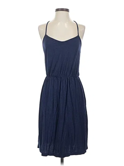 Pre-owned Bordeaux Casual Dress In Blue