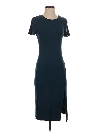 Pre-owned Bordeaux Casual Dress In Blue