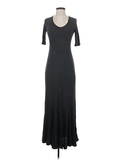 Pre-owned Bordeaux Casual Dress In Gray