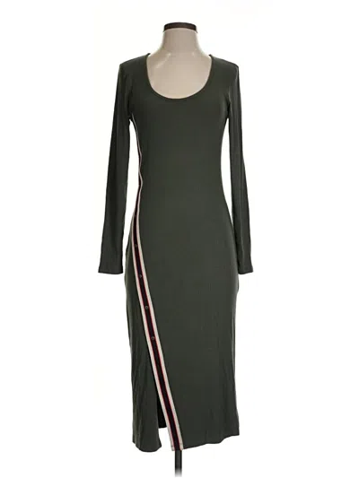 Pre-owned Bordeaux Casual Dress In Gray
