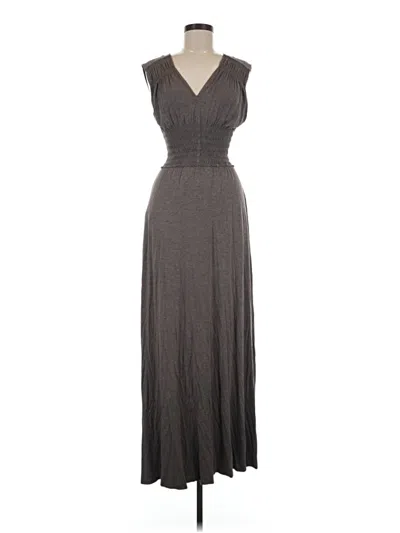 Pre-owned Bordeaux Casual Dress In Gray