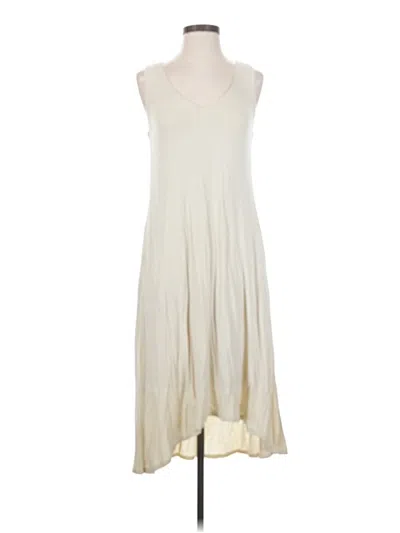 Pre-owned Bordeaux Casual Dress In Ivory