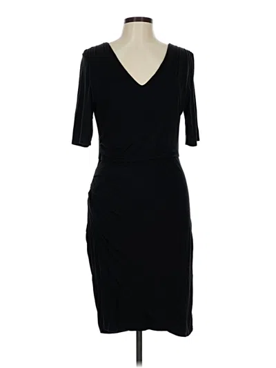 Pre-owned Bordeaux Cocktail Dress In Black