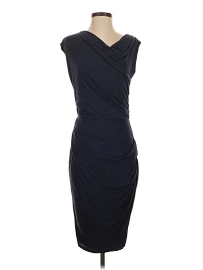 Pre-owned Bordeaux Cocktail Dress In Black