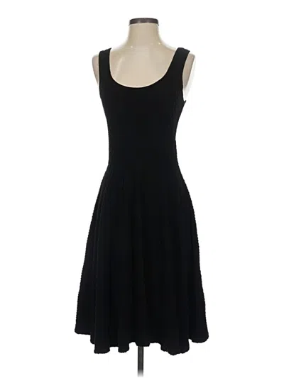 Pre-owned Bordeaux Cocktail Dress In Black