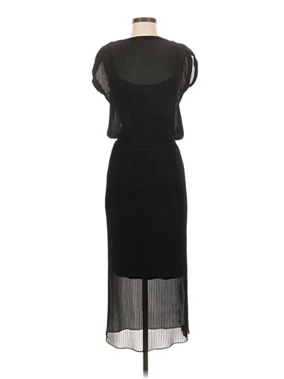 Pre-owned Bordeaux Cocktail Dress In Black