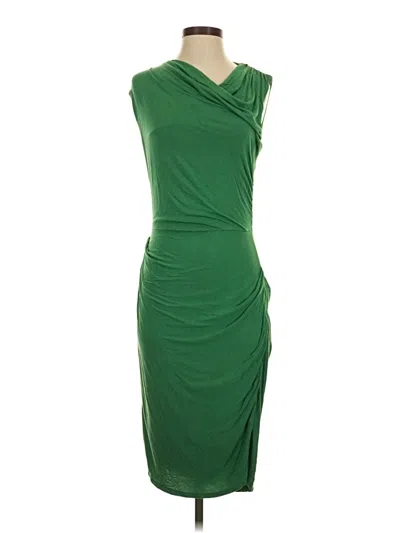 Pre-owned Bordeaux Cocktail Dress In Green