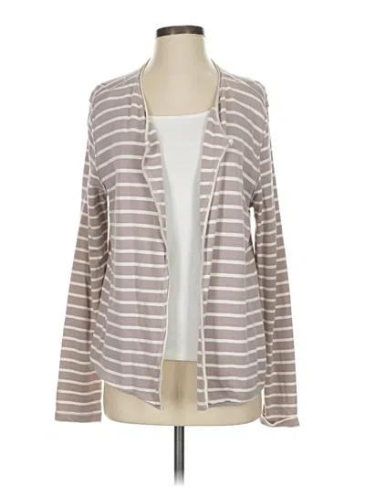 Pre-owned Bordeaux Kimono In Gray