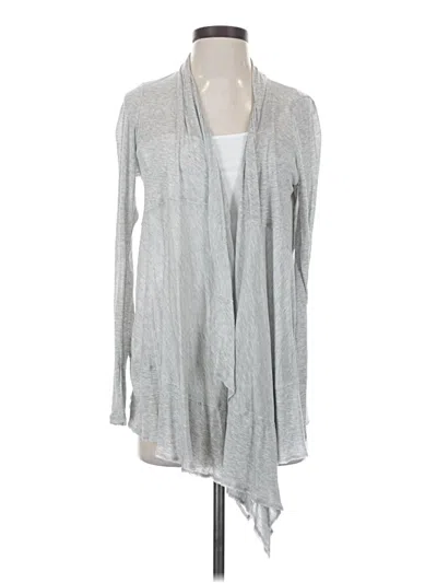 Pre-owned Bordeaux Kimono In Gray