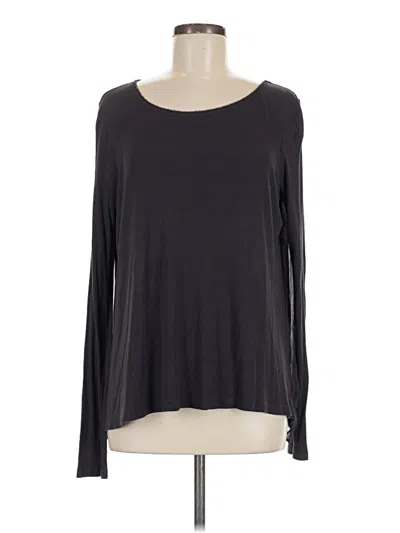 Pre-owned Bordeaux Long Sleeve T-shirt In Gray