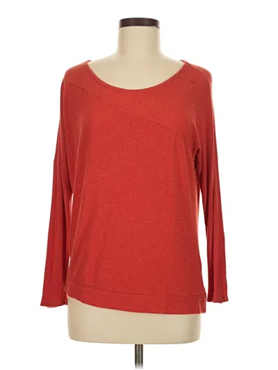 Pre-owned Bordeaux Pullover Sweater In Red