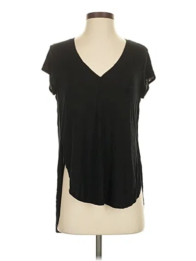 Pre-owned Bordeaux Short Sleeve T-shirt In Black
