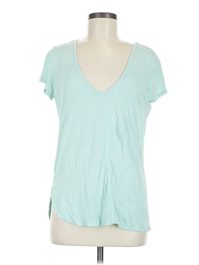 Pre-owned Bordeaux Short Sleeve T-shirt In Blue