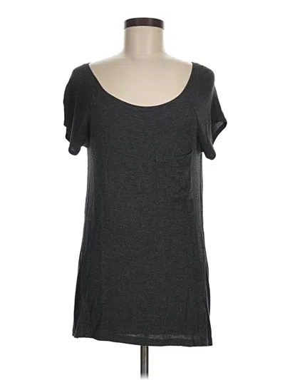 Pre-owned Bordeaux Short Sleeve T-shirt In Gray