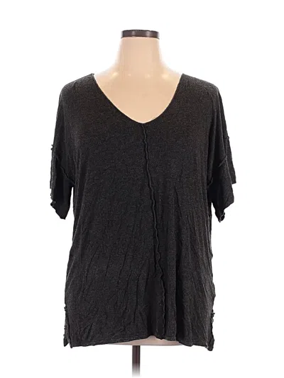 Pre-owned Bordeaux Short Sleeve T-shirt In Gray
