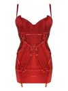 Bordelle Angela Dress In Red