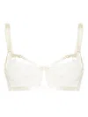Bordelle Bondage Belle Mesh Bra In Neutrals