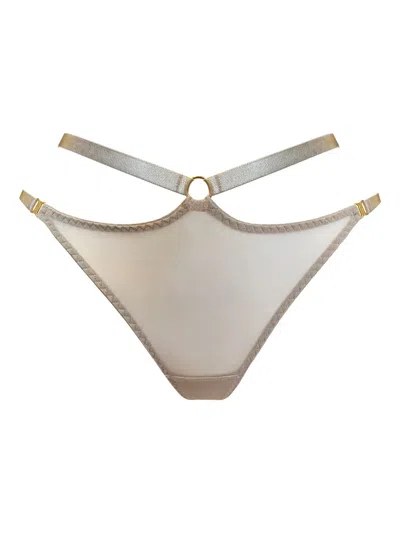 Bordelle Cut-out Briefs In Neutrals