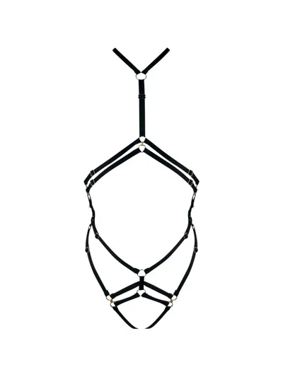 Bordelle Melusina Ring Harness Bodie In Black