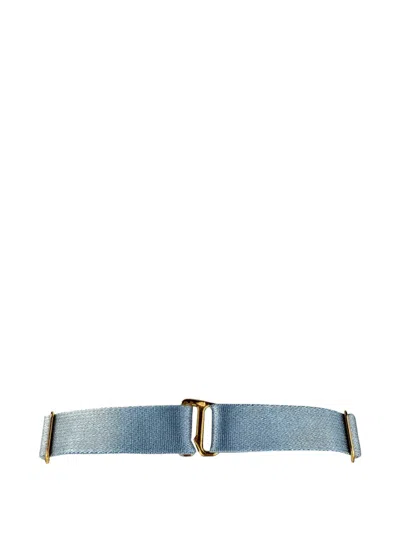 Bordelle Pearl-embellished Collar In Green