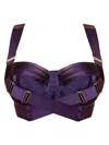 Bordelle Retta Bodice Bra In Purple