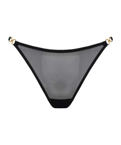 Bordelle Retta Thong In Gray