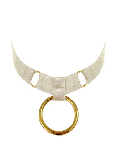 Bordelle Signature Ring Collar In Neutral