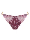 Bordelle Siren Open-back Brief In Multi