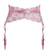 Bordelle Siren Suspender In Pink