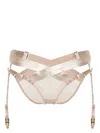 Bordelle Tomoe Harness Briefs In Brown