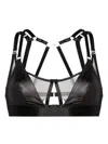 Bordelle Vero Soft Cup Mesh Bra In Black