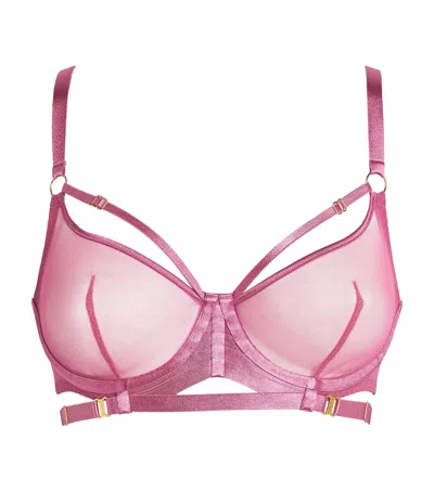 Bordelle Zenna Balconette Bra In Purple
