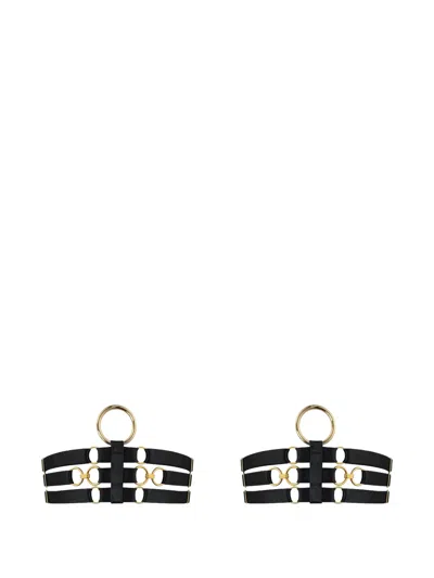Bordelle Zenna Garters (set Of Two) In 黑色