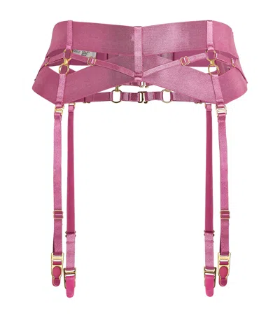 Bordelle Zenna Suspender Belt In Multi
