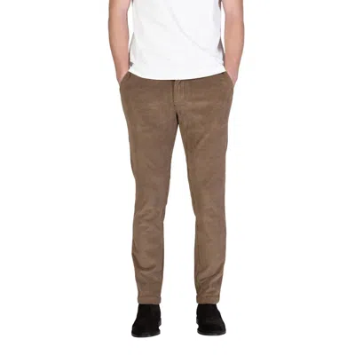 Borghese Brown Cotton Casual Pants